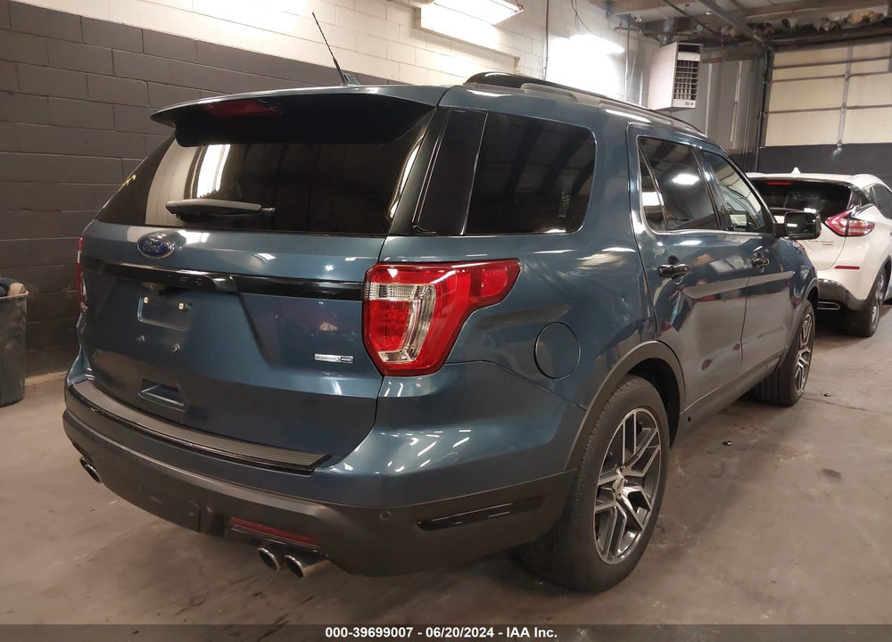 2018 FORD EXPLORER SPORT VIN: 1FM5K8GT7JGA39249