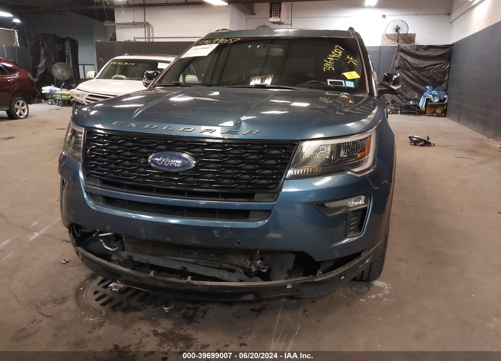 2018 FORD EXPLORER SPORT VIN: 1FM5K8GT7JGA39249
