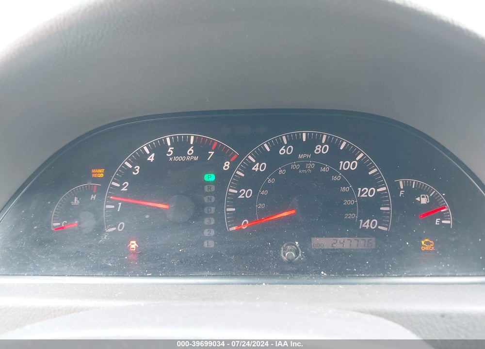 2005 TOYOTA CAMRY LE VIN: 4T1BE32K55U543091