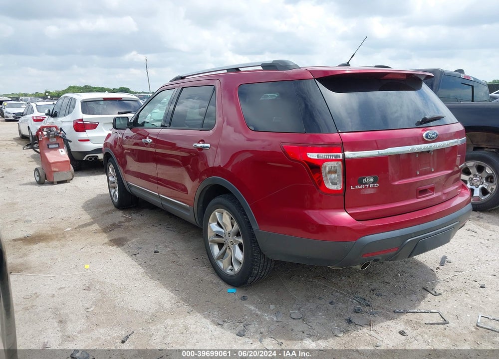 2013 FORD EXPLORER LIMITED VIN: 1FM5K7F83DGA40328