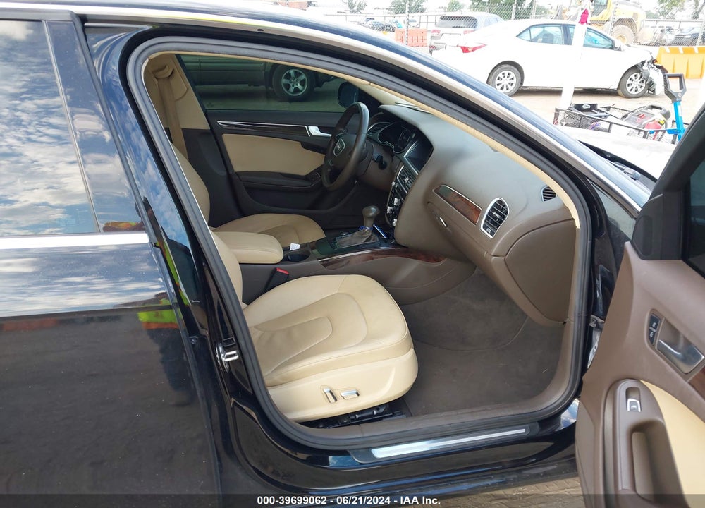 2013 AUDI A4 VIN: WAUEFAFL3DN049159
