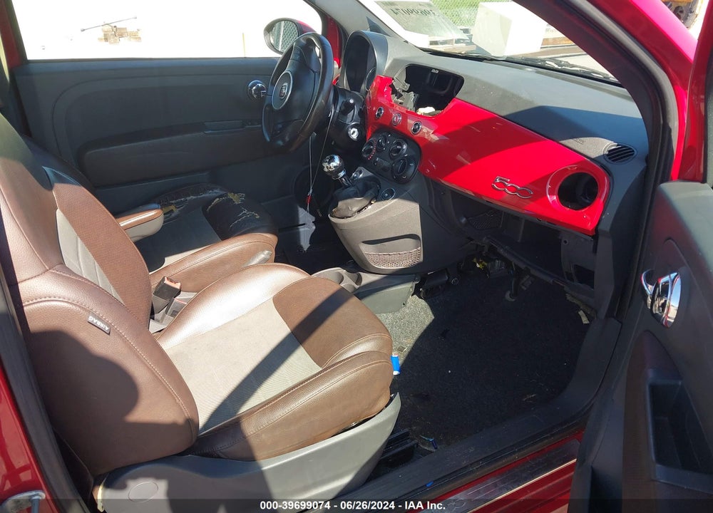 2012 FIAT 500 SPORT VIN: 3C3CFFBR9CT363774