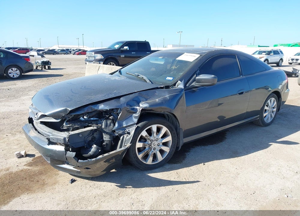 2007 HONDA ACCORD 3.0 EX VIN: 1HGCM82657A002401
