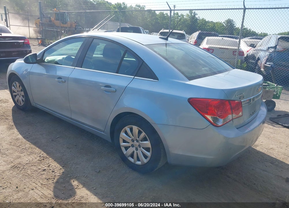 2011 CHEVROLET CRUZE 1LT VIN: 1G1PF5S96B7196227
