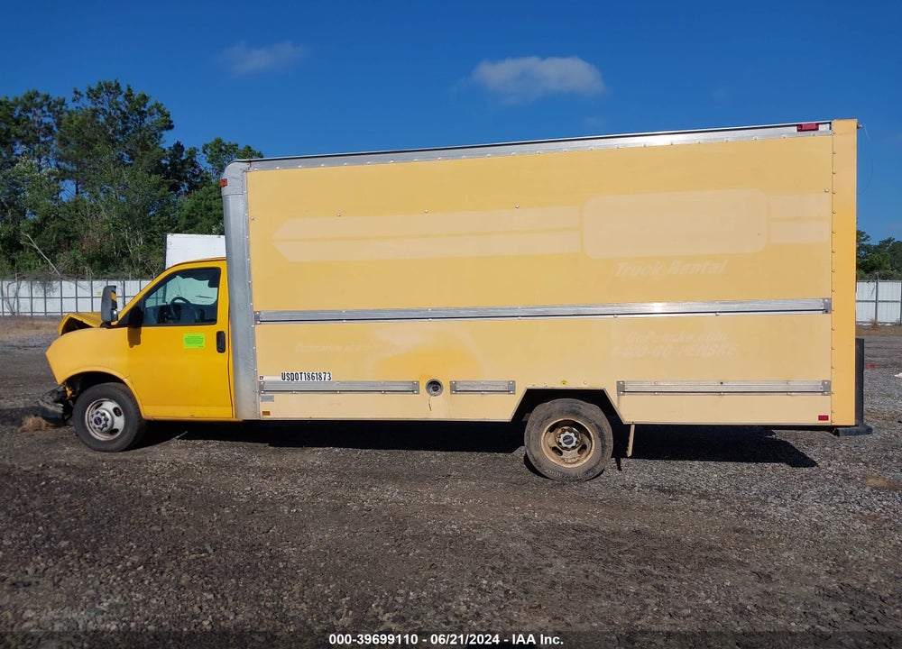 2008 GMC SAVANA CUTAWAY WORK VAN VIN: 1GDJG31K381906050
