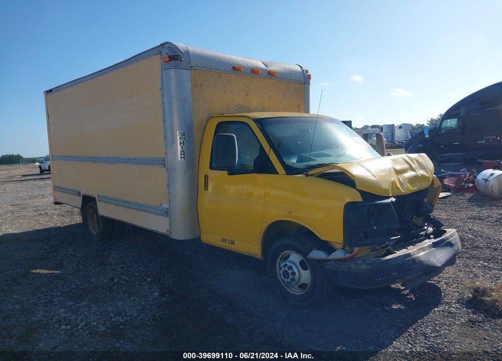 2008 GMC SAVANA CUTAWAY WORK VAN VIN: 1GDJG31K381906050