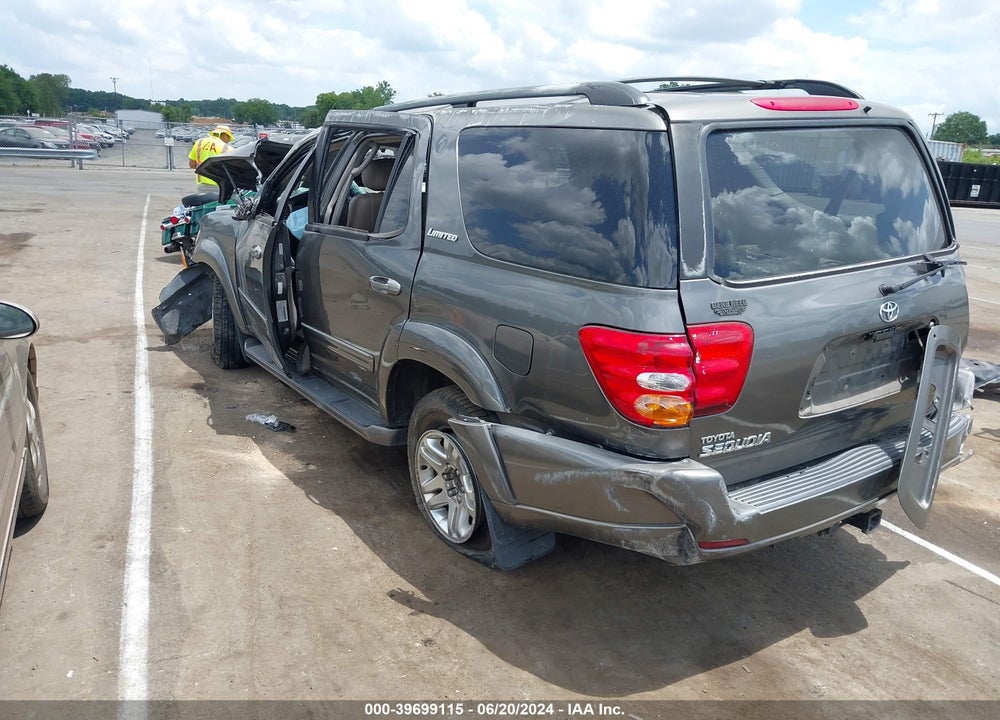 2004 TOYOTA SEQUOIA LIMITED V8 VIN: 5TDZT38A94S233634