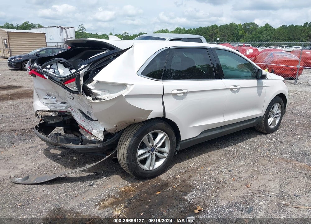 2016 FORD EDGE SEL VIN: 2FMPK3J91GBC33946