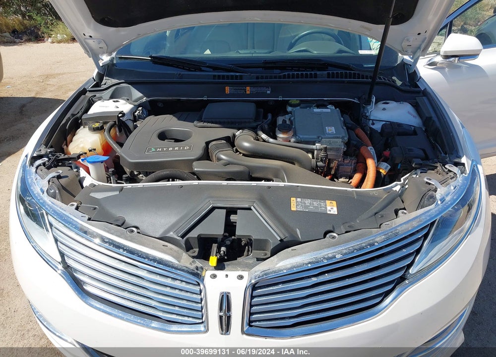 2016 LINCOLN MKZ HYBRID VIN: 3LN6L2LU3GR628216