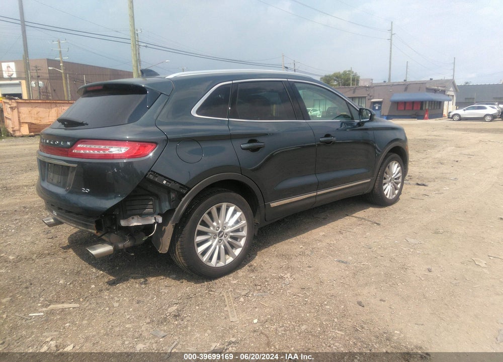 2019 LINCOLN MKC STANDARD VIN: 5LMCJ1C98KUL48790