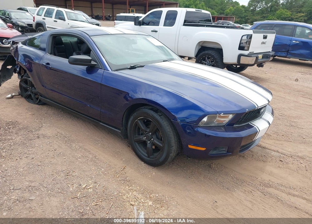 2012 FORD MUSTANG V6 PREMIUM VIN: 1ZVBP8AM1C5262960