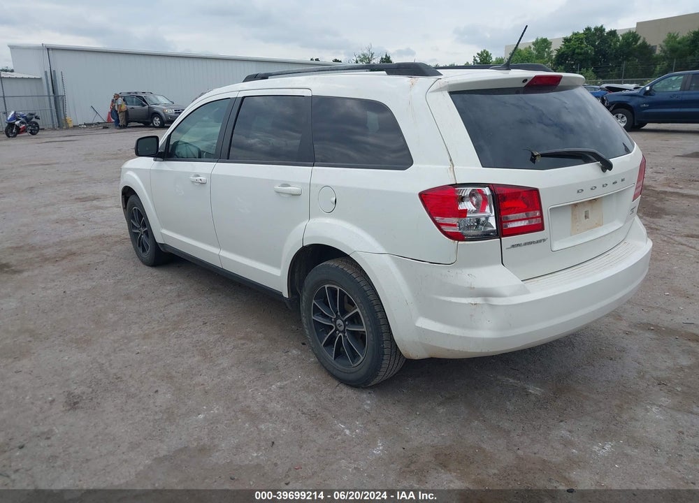 2018 DODGE JOURNEY SE VIN: 3C4PDCAB3JT427164