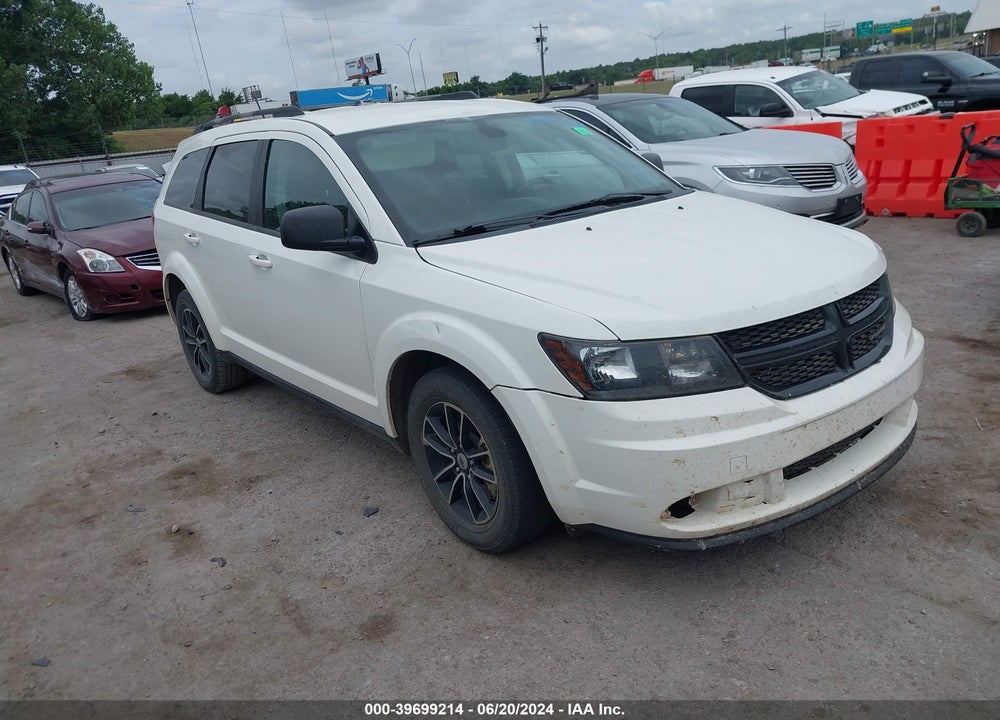 2018 DODGE JOURNEY SE VIN: 3C4PDCAB3JT427164