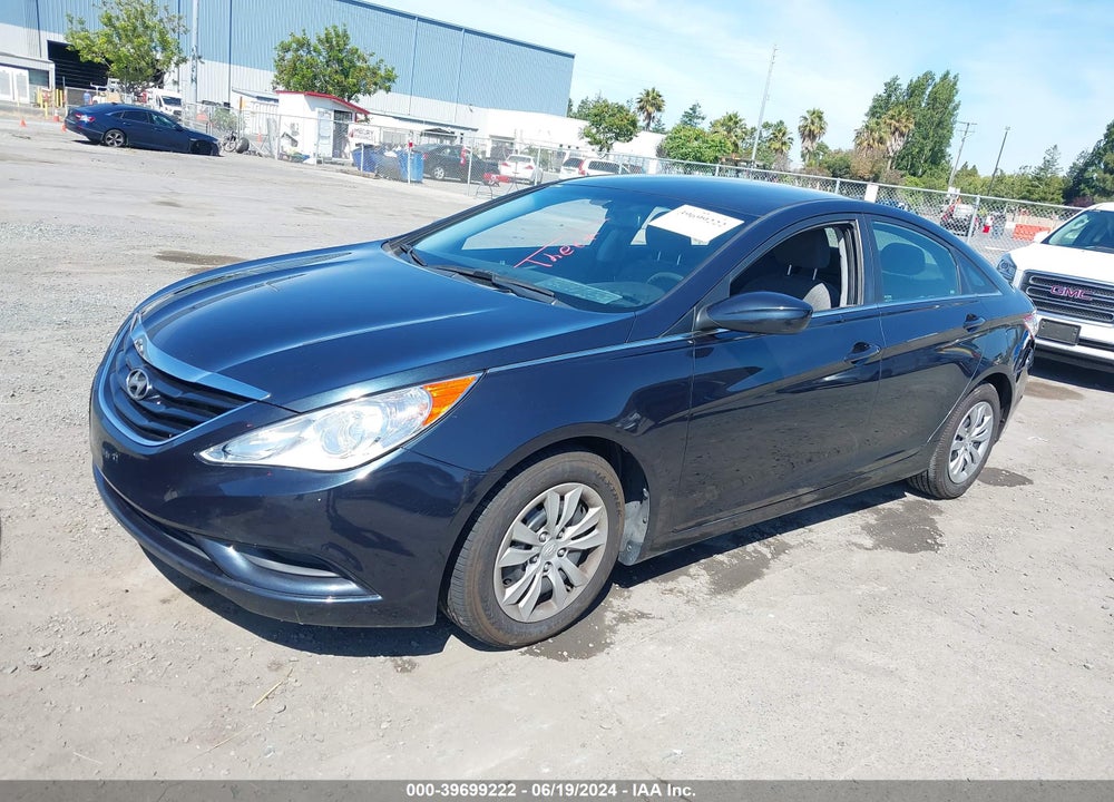 2012 HYUNDAI SONATA GLS VIN: 5NPEB4ACXCH358102