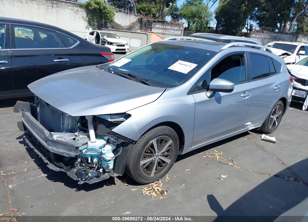 2022 SUBARU IMPREZA PREMIUM 5-DOOR VIN: 4S3GTAD65N3724654