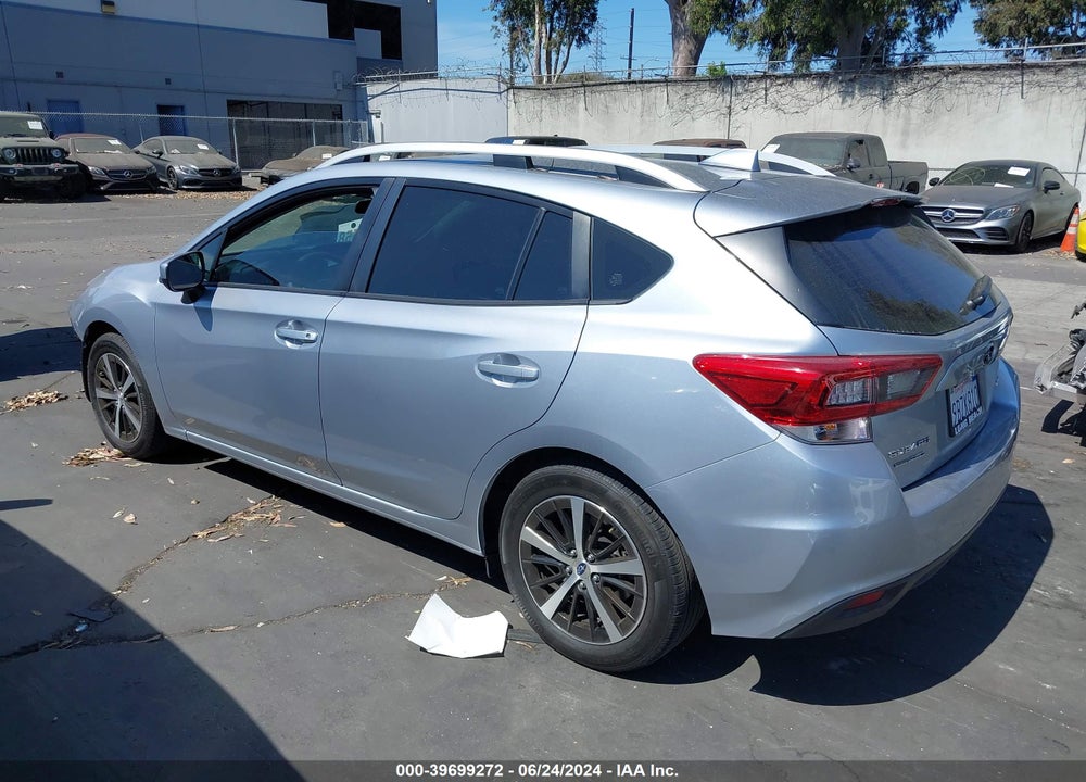 2022 SUBARU IMPREZA PREMIUM 5-DOOR VIN: 4S3GTAD65N3724654