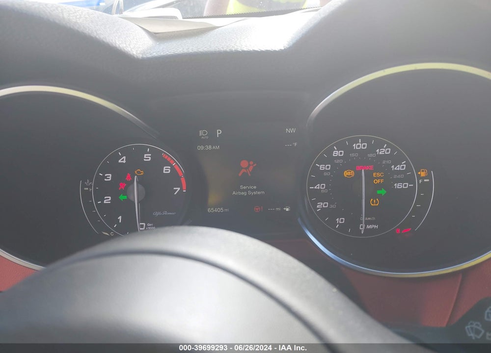 2019 ALFA ROMEO STELVIO TI SPORT AWD VIN: ZASPAKBN3K7C29922