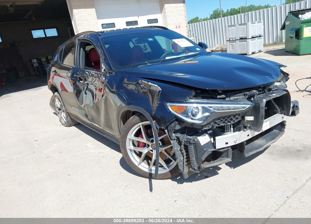 2019 ALFA ROMEO STELVIO TI SPORT AWD VIN: ZASPAKBN3K7C29922