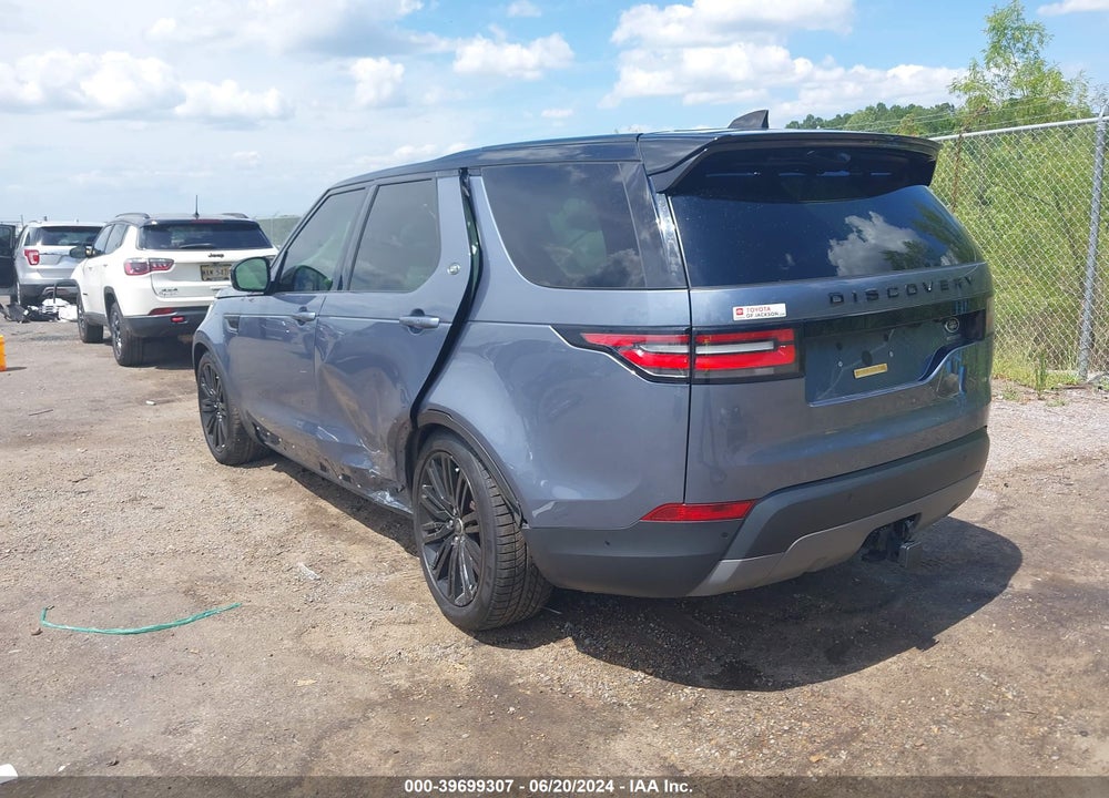 2019 LAND ROVER DISCOVERY HSE VIN: SALRR2RV3K2413960