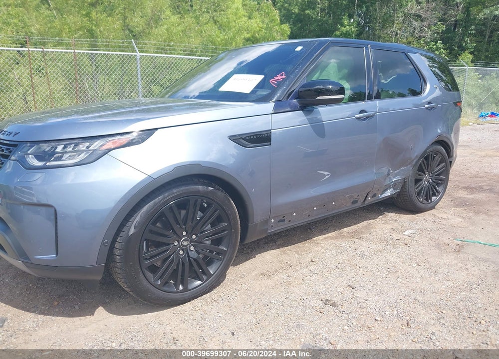 2019 LAND ROVER DISCOVERY HSE VIN: SALRR2RV3K2413960