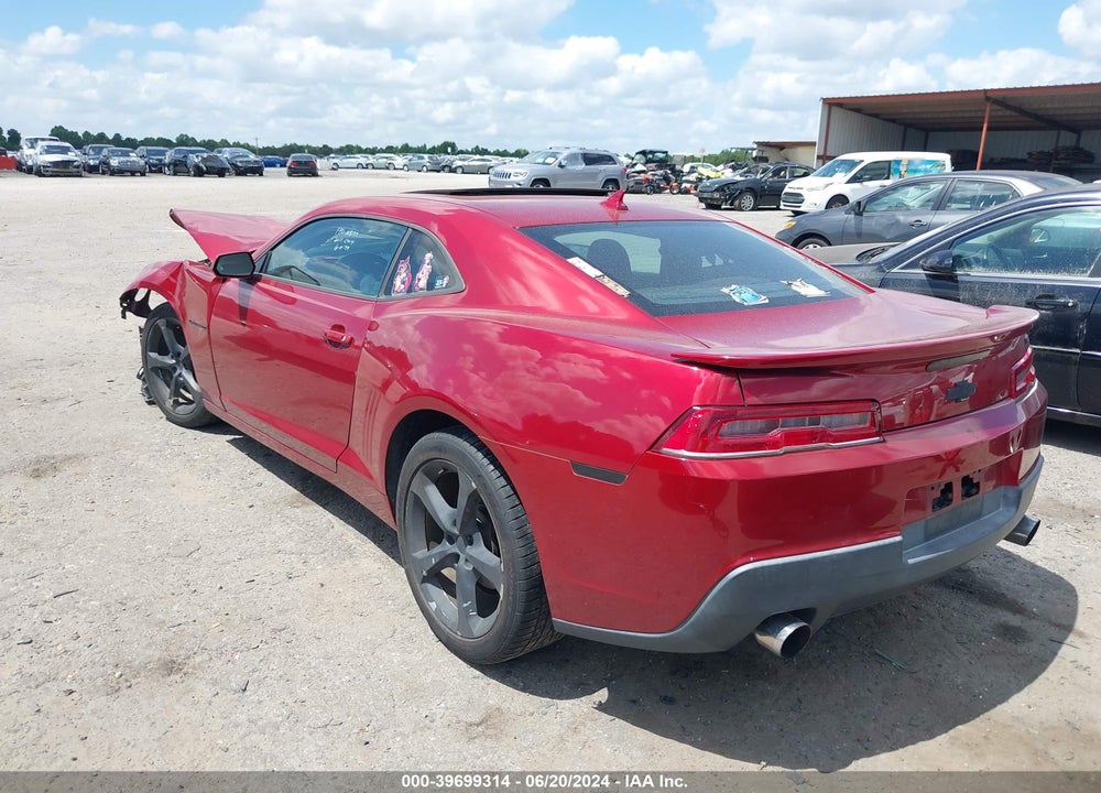 2014 CHEVROLET CAMARO 1LT VIN: 2G1FB1E38E9250279