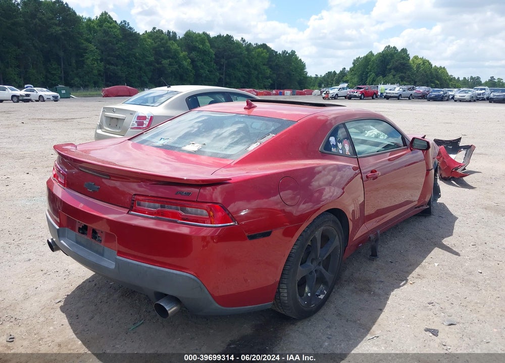 2014 CHEVROLET CAMARO 1LT VIN: 2G1FB1E38E9250279
