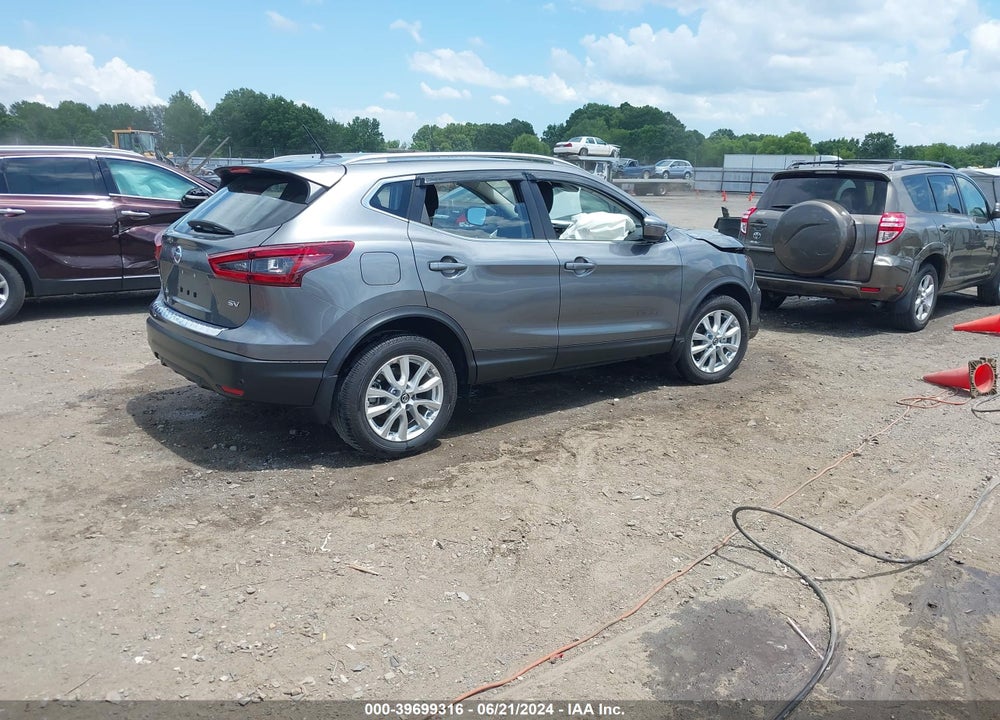 2021 NISSAN ROGUE SPORT SV FWD XTRONIC CVT VIN: JN1BJ1BV3MW321914