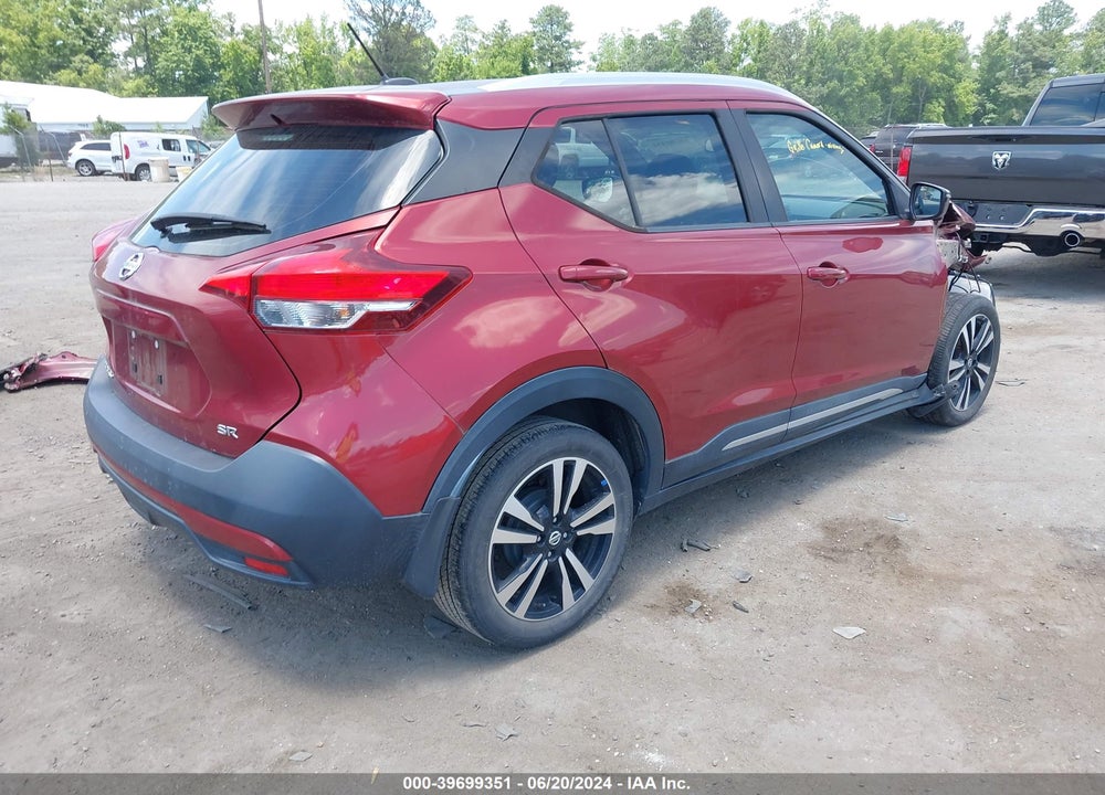 2019 NISSAN KICKS SR VIN: 3N1CP5CU0KL505260
