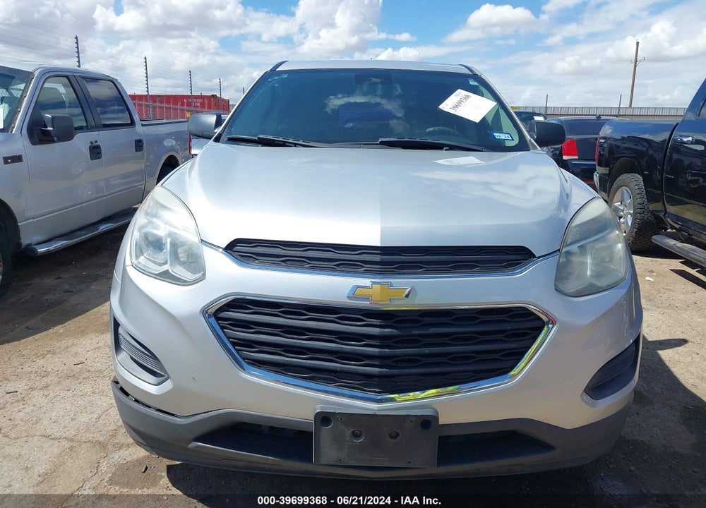 2016 CHEVROLET EQUINOX LS VIN: 2GNALBEK0G1187375