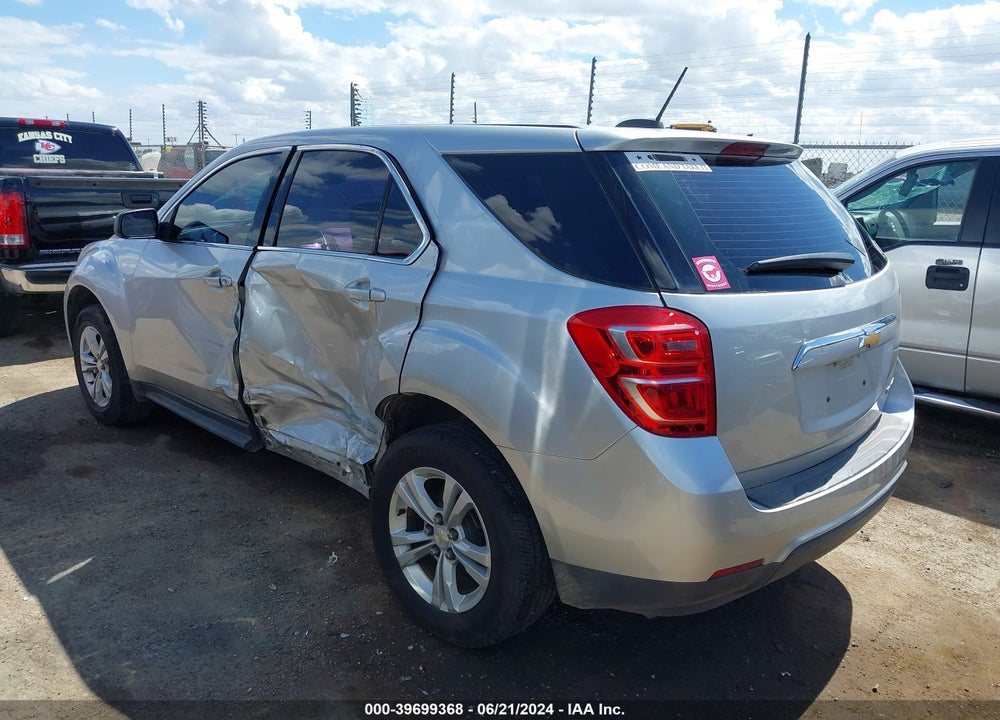 2016 CHEVROLET EQUINOX LS VIN: 2GNALBEK0G1187375