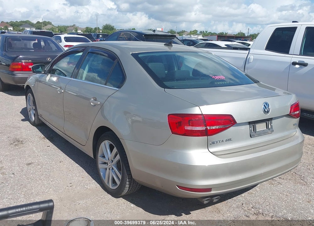 2015 VOLKSWAGEN JETTA 2.0L TDI SEL VIN: 3VWLA7AJ0FM277793