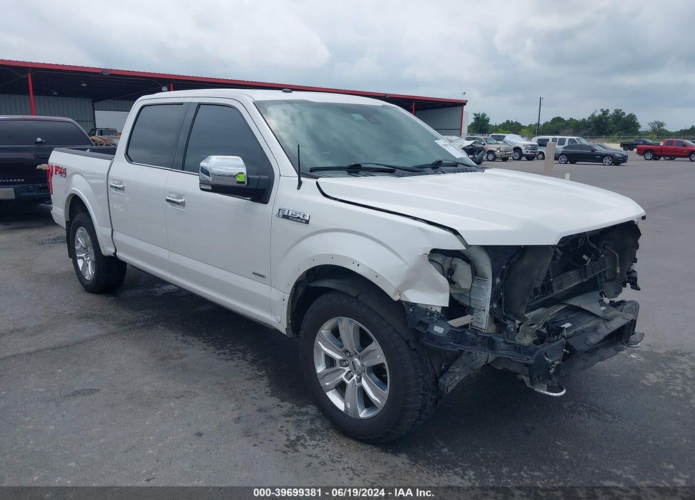 2016 FORD F-150 PLATINUM VIN: 1FTEW1EG6GFB26273