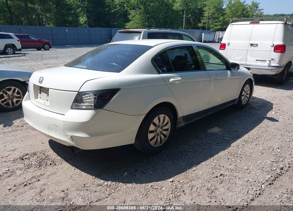 2010 HONDA ACCORD 2.4 LX VIN: 1HGCP2F30AA072500