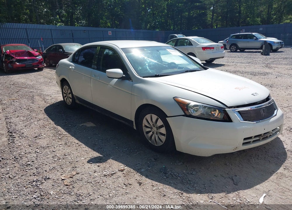 2010 HONDA ACCORD 2.4 LX VIN: 1HGCP2F30AA072500