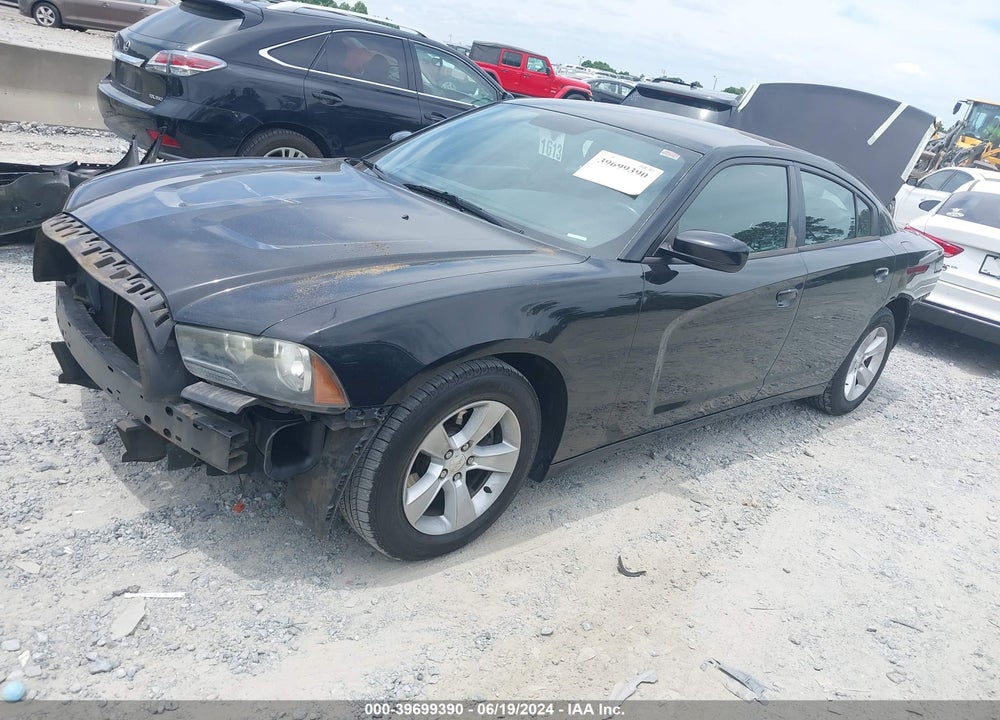 2012 DODGE CHARGER SXT VIN: 2C3CDXHG5CH230830