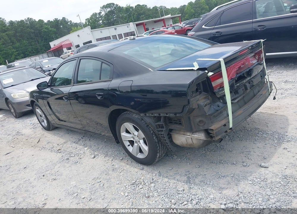 2012 DODGE CHARGER SXT VIN: 2C3CDXHG5CH230830