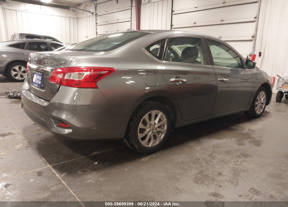 2019 NISSAN SENTRA SV VIN: 3N1AB7AP9KL625556
