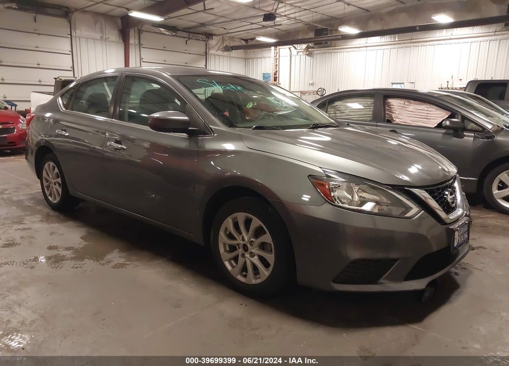 2019 NISSAN SENTRA SV VIN: 3N1AB7AP9KL625556