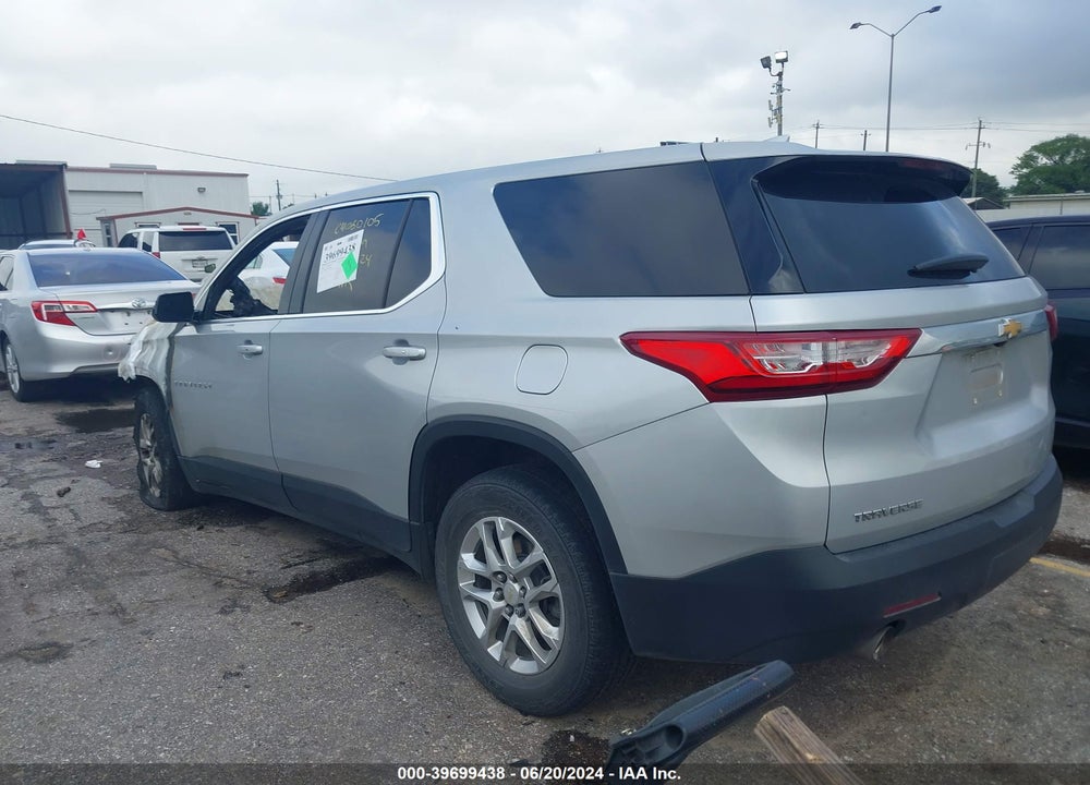 2020 CHEVROLET TRAVERSE FWD LS VIN: 1GNERFKW2LJ134806
