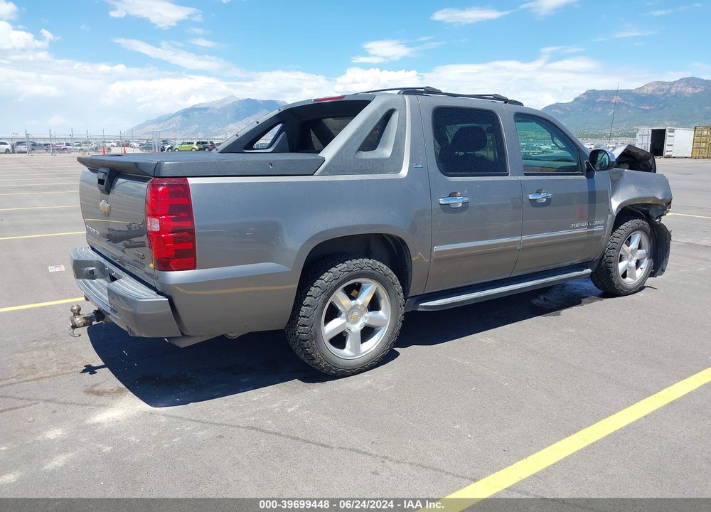 2009 CHEVROLET AVALANCHE 1500 LTZ VIN: 3GNFK32Y19G193560