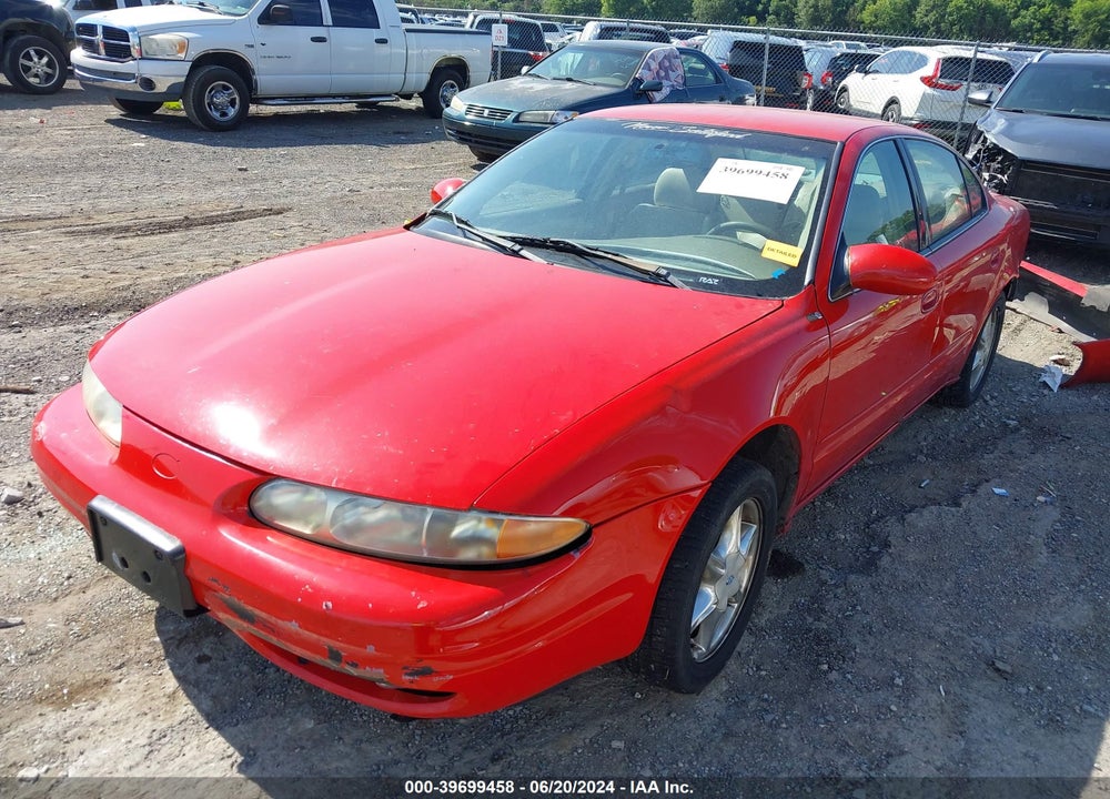 1999 OLDSMOBILE ALERO GLS VIN: 1G3NF52E9XC407897
