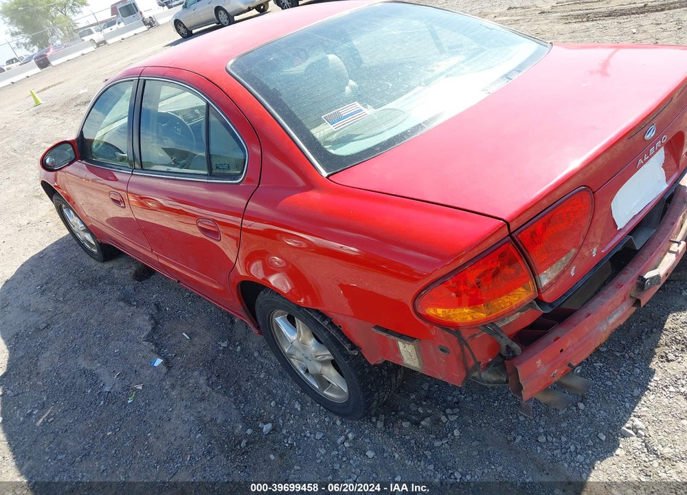 1999 OLDSMOBILE ALERO GLS VIN: 1G3NF52E9XC407897