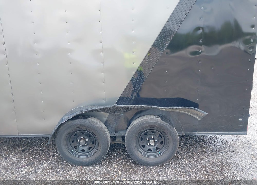 2022 ROCK SOLID CARGO ENCLOSED CARGO TRAIL VIN: 7H2BE1427ND036963