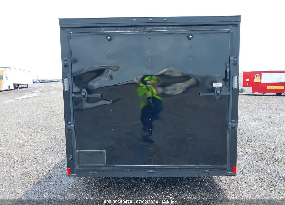 2022 ROCK SOLID CARGO ENCLOSED CARGO TRAIL VIN: 7H2BE1427ND036963