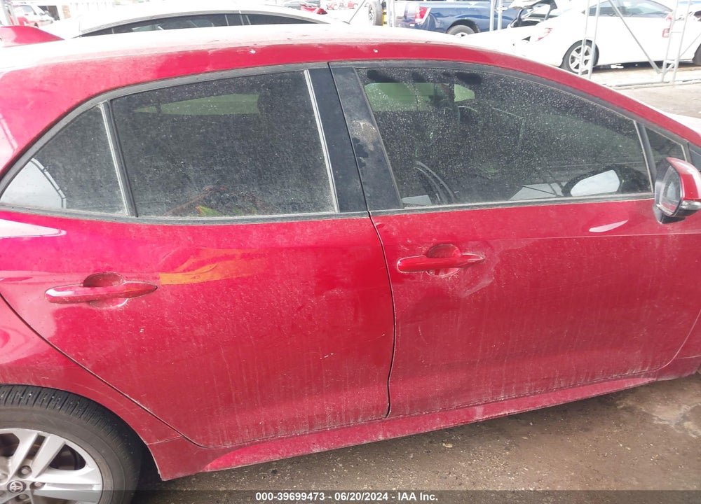 2022 TOYOTA COROLLA SE VIN: JTND4MBE2N3177995