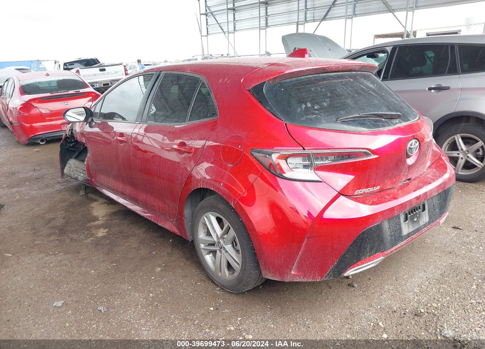 2022 TOYOTA COROLLA SE VIN: JTND4MBE2N3177995