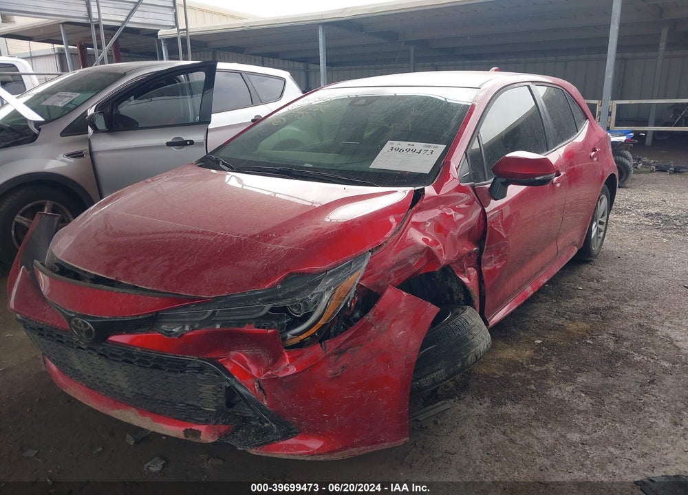 2022 TOYOTA COROLLA SE VIN: JTND4MBE2N3177995