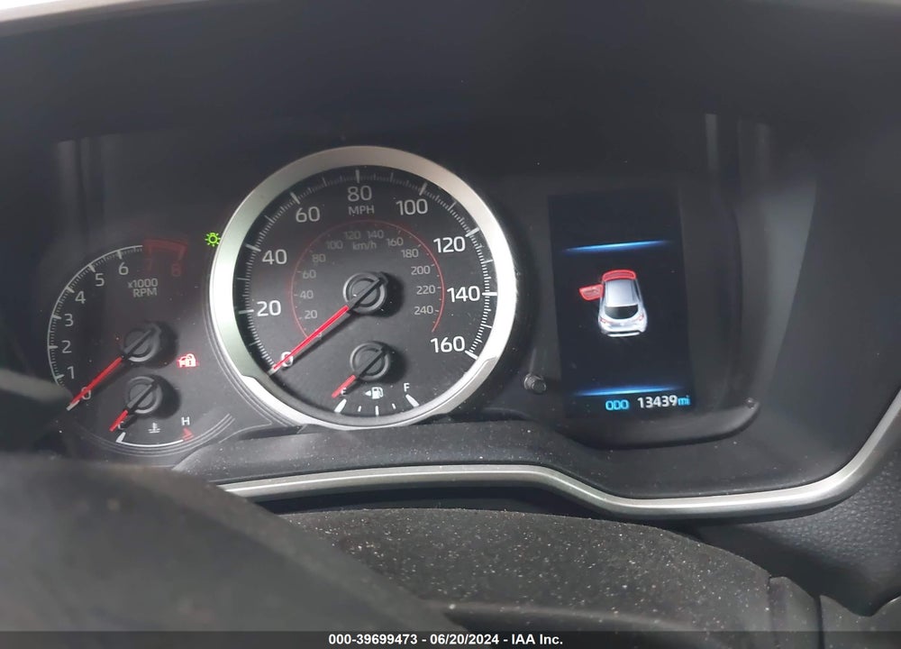 2022 TOYOTA COROLLA SE VIN: JTND4MBE2N3177995