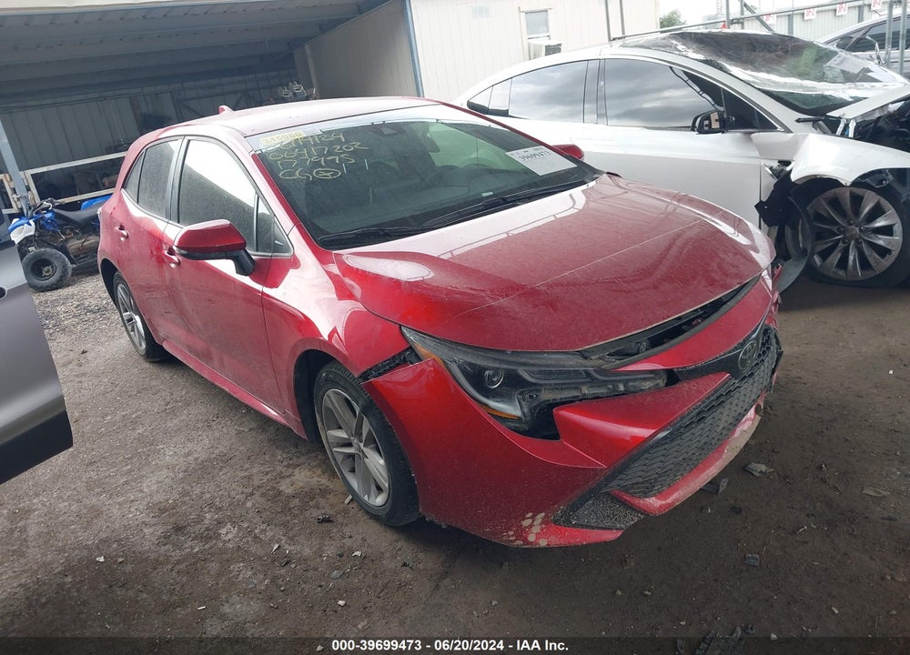 2022 TOYOTA COROLLA SE VIN: JTND4MBE2N3177995