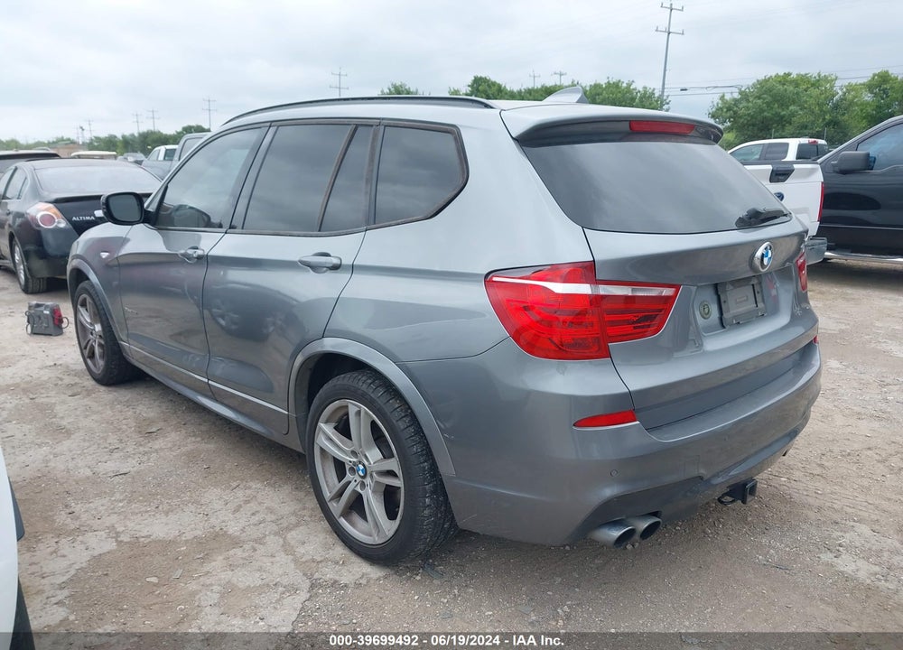 2014 BMW X3 XDRIVE28I VIN: 5UXWX9C59E0D09945